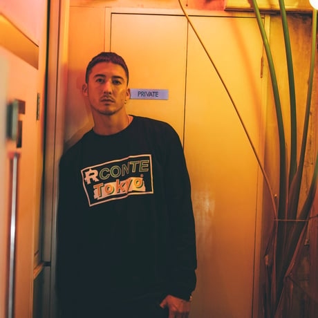 RC-053 / Rconte drip logo L/S Tee