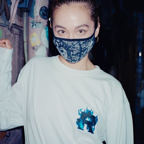 RC-080 / Rconte Original fire 刺繍 L/S