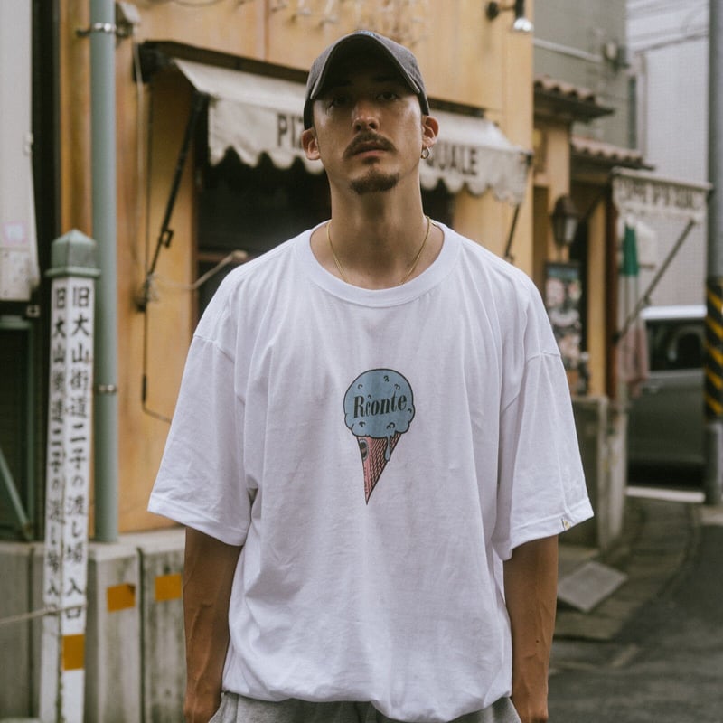 RC-018 / ICE CREAM S/S TSHIRT | Rconte アールカンテ