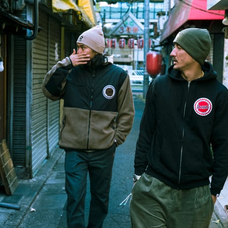 RC-061 / Rconte circle logo FLEECE JACKET