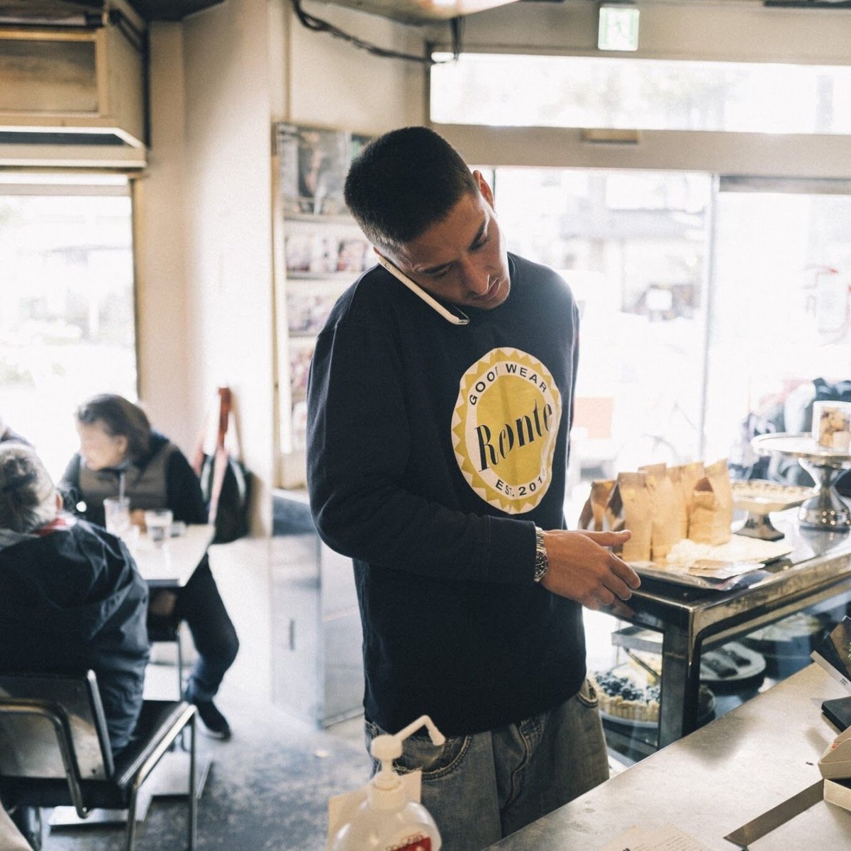 RC-036 / LOGO SWEATSHIRT | Rconte アールカンテ