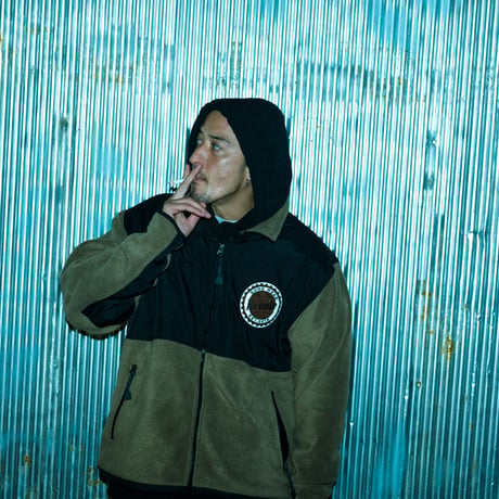 RC-061 / Rconte circle logo FLEECE JACKET