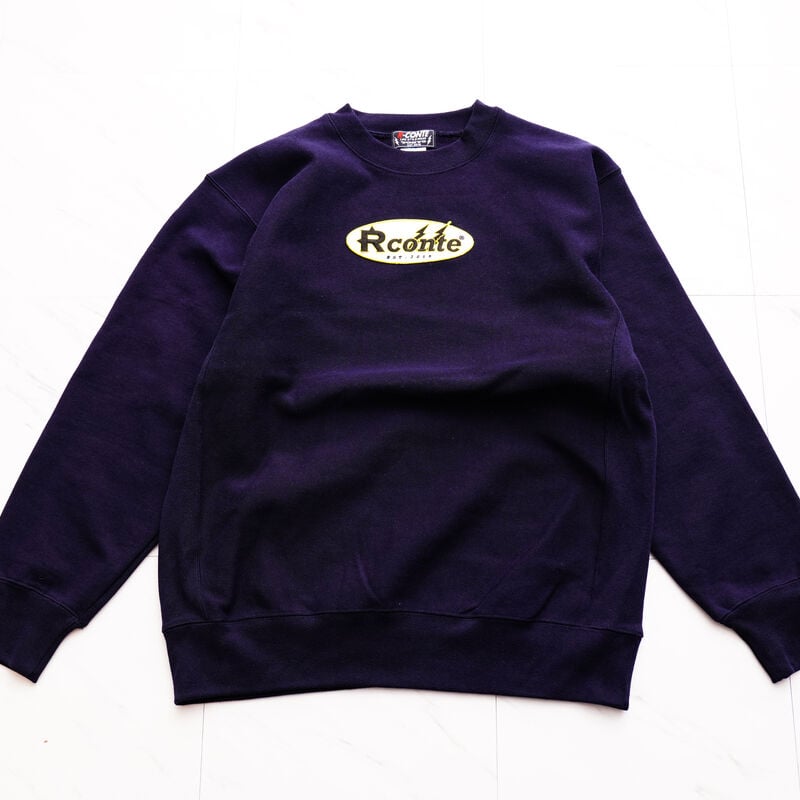 RC-086 / Rconte patch刺繍 sweatshirt | Rconte アールカンテ