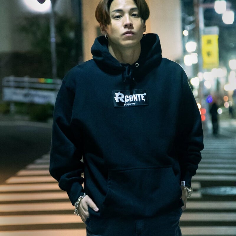 アールカンテ　Rconte BOX Logo Hoodi 期間限定値下げ RC-093 / Rconte BOX Logo Hoodi | Rconte アールカンテ