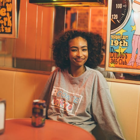 RC-053 / Rconte drip logo L/S Tee