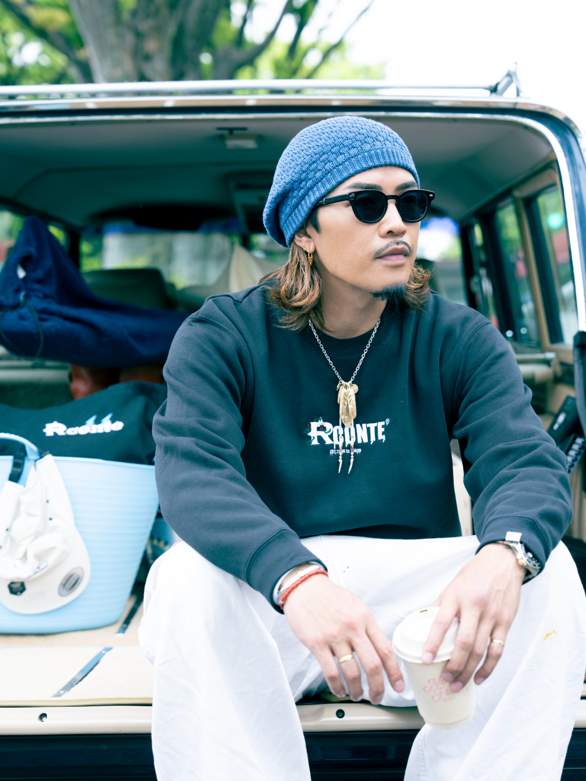 RC-163 / Rconte Original LOGO SWEATSHIRT | Rcon