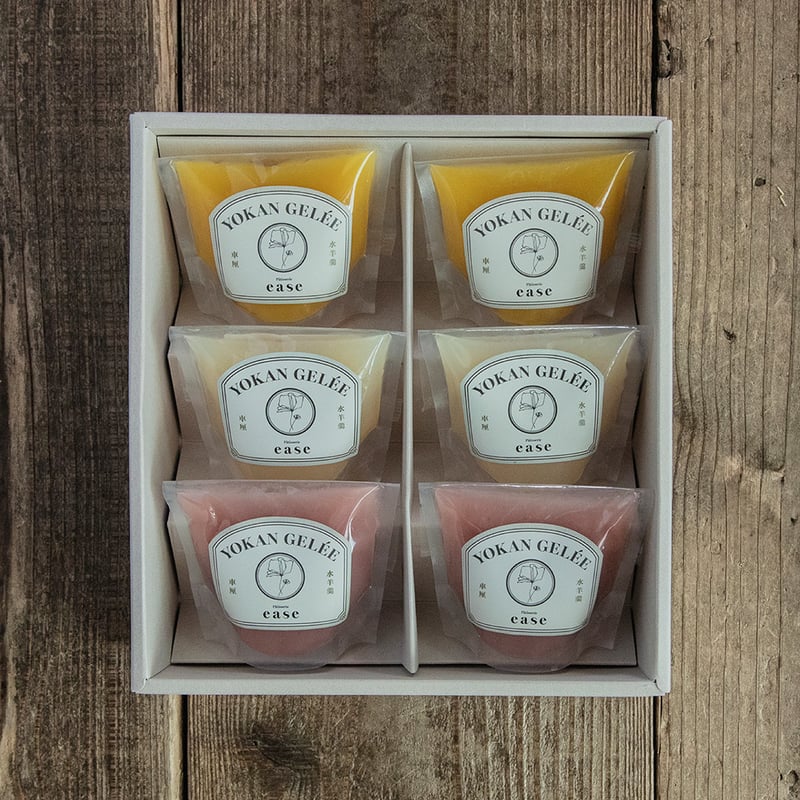 ゼリー「YOKAN GELÉE 」6個セット | ease online