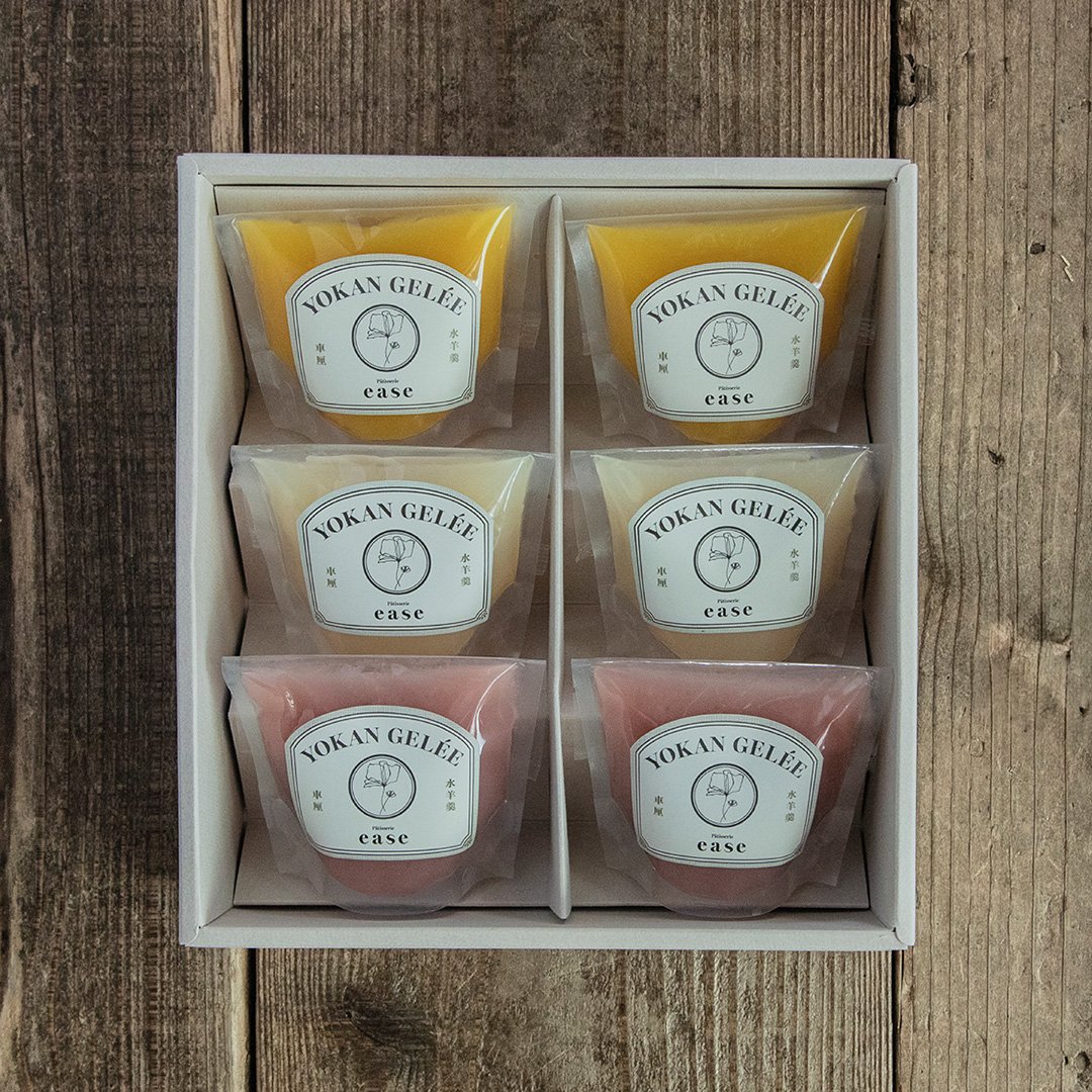 sold out ～ゼリー「YOKAN GELÉE 」6個セット | ease online