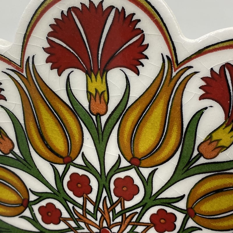 トルコ陶器の鍋敷き | カルメクラフト