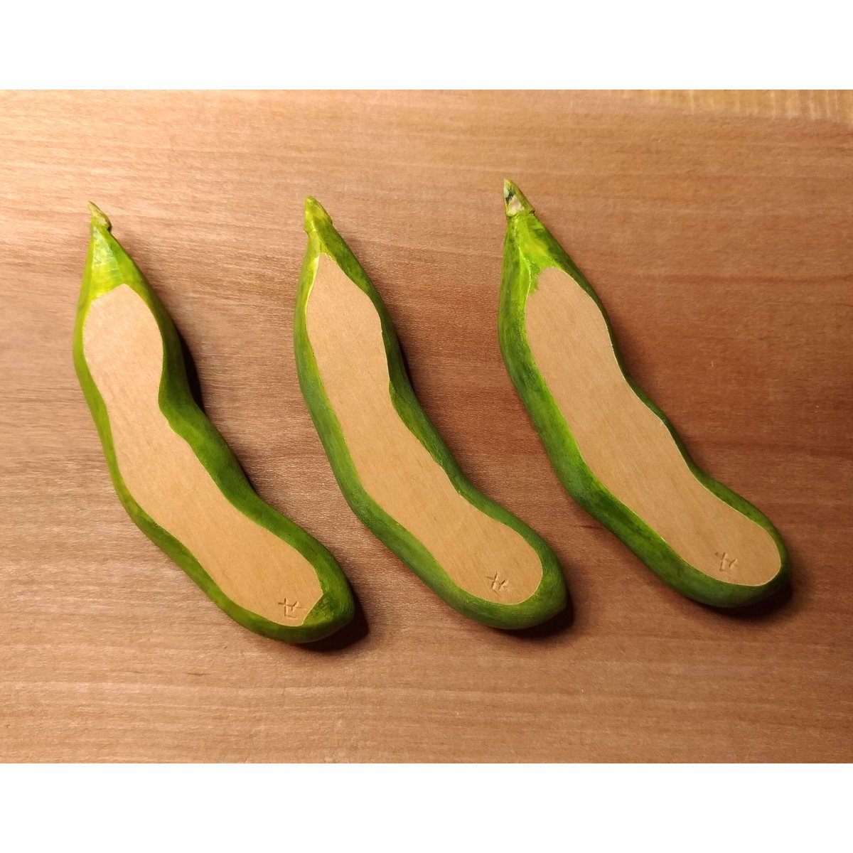 えだまめページ 木彫りのえだまめ | 川崎 誠二 online shop