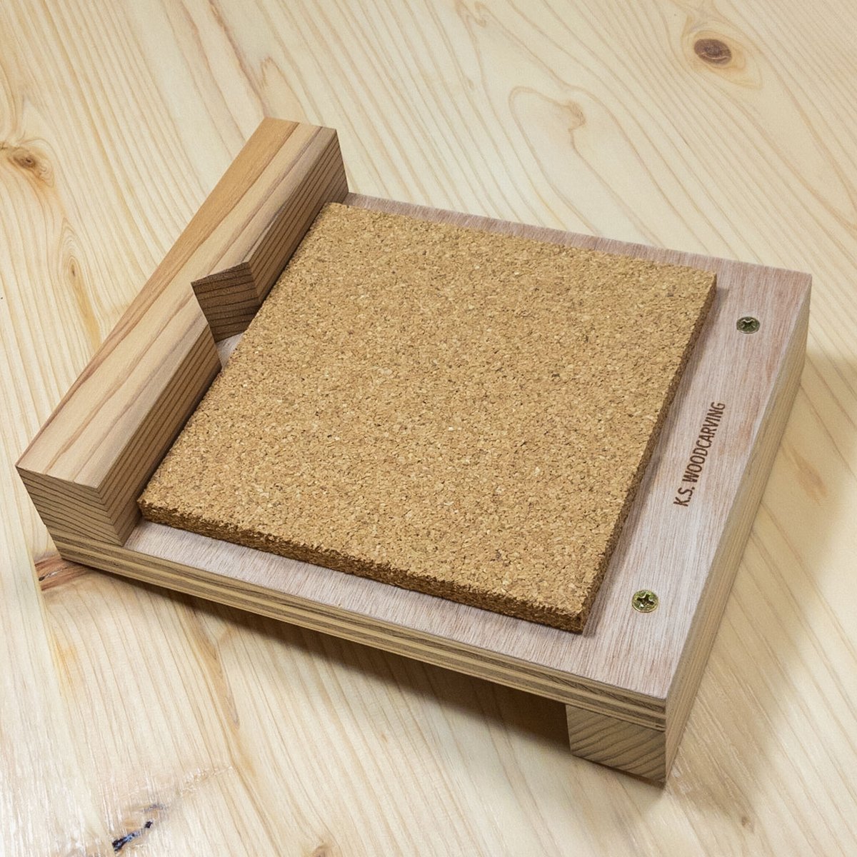 木彫り作業台 セット | 川崎 誠二 online shop