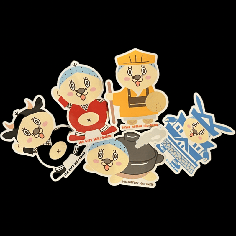 いが☆グリオ【ステッカー 伊賀上野城グリオ】 | グリオ販店