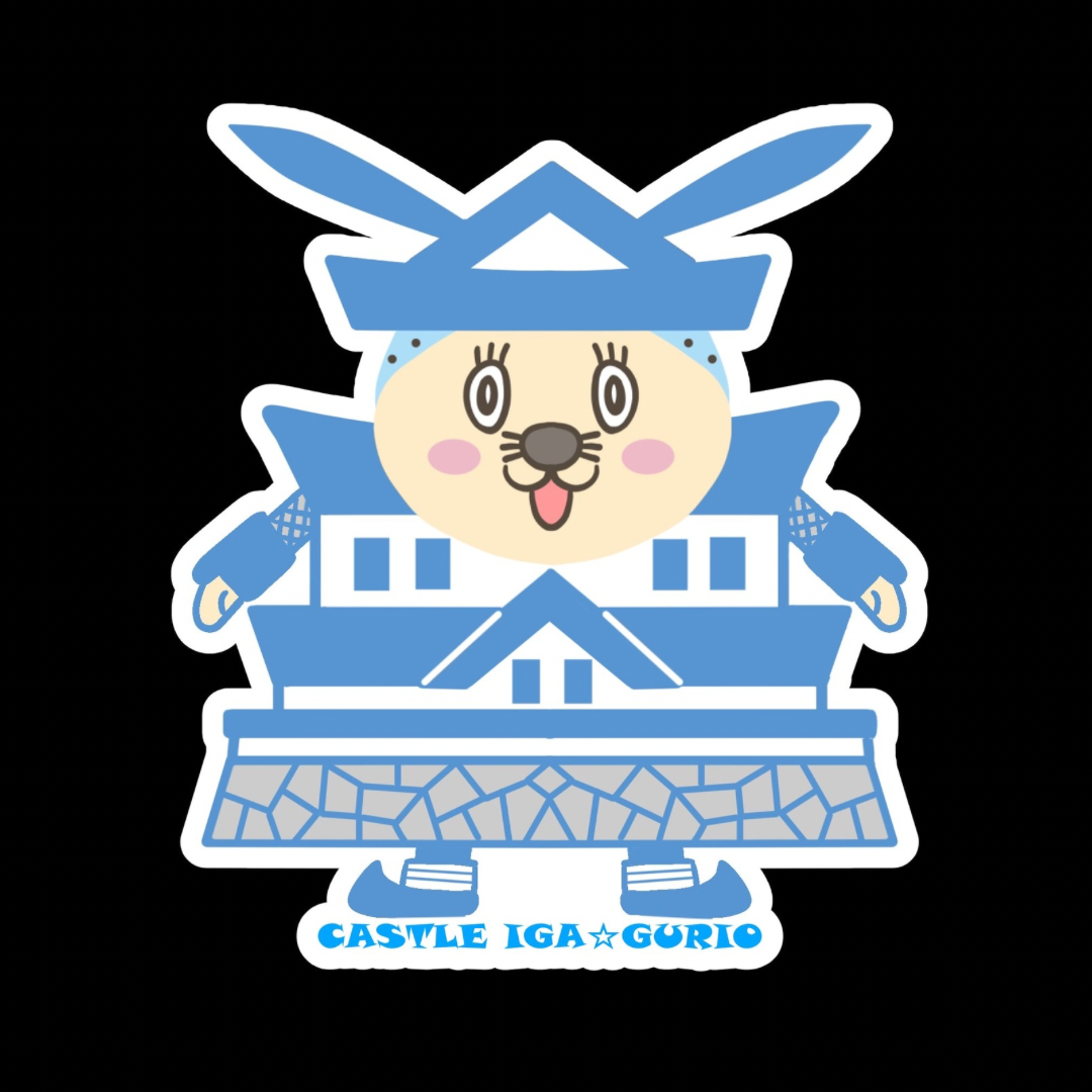 いが☆グリオ【ステッカー 伊賀上野城グリオ】 | グリオ販店