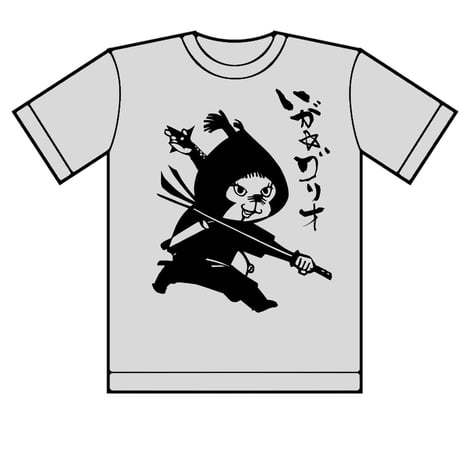 いが☆グリオ【百鬼丸×いが☆グリオコラボTシャツＡ】
