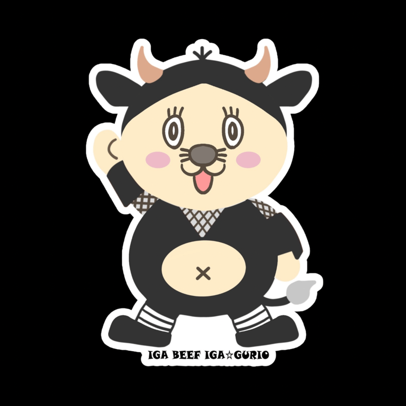 いが☆グリオ【ステッカー 伊賀牛グリオ】 | グリオ販店