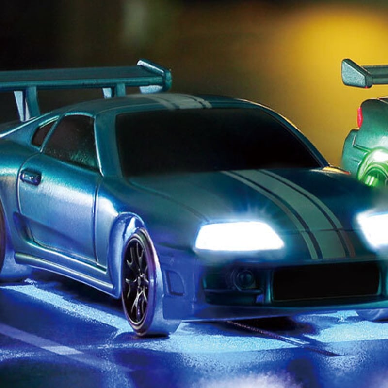 1/76 C63 Light Blue Drift Car［ 1/76スケール C63ライトブ