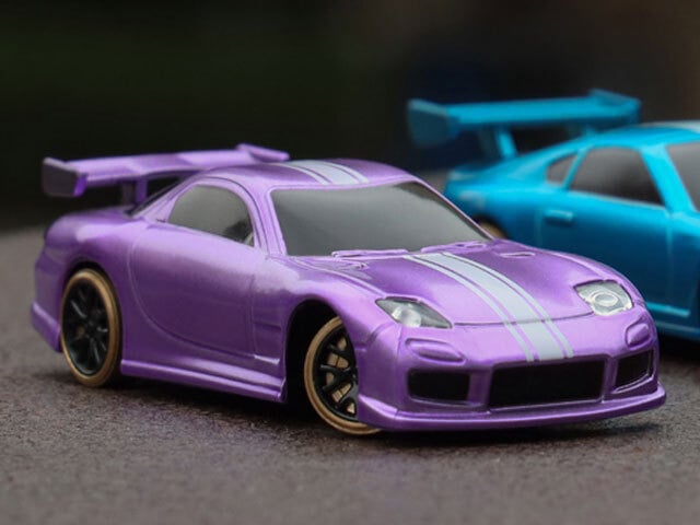 1/76 C61 Purple Drift Car［ 1/76スケール C61パープル ドリフ