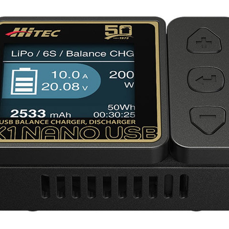 X1 NANO USB 50th anniv. USBバランス充・放電器[ X1 ナノ USB X1 NANO USB 50th anniv. USBバランス充・放電器[ X1 ナノ USB