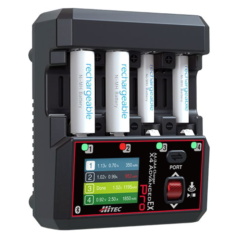 AA/AAA Charger X4 Advanced EX Pro [ AA/AAA チャージ AA/AAA Charger X4 Advanced EX Pro [ AA/AAA チャージ