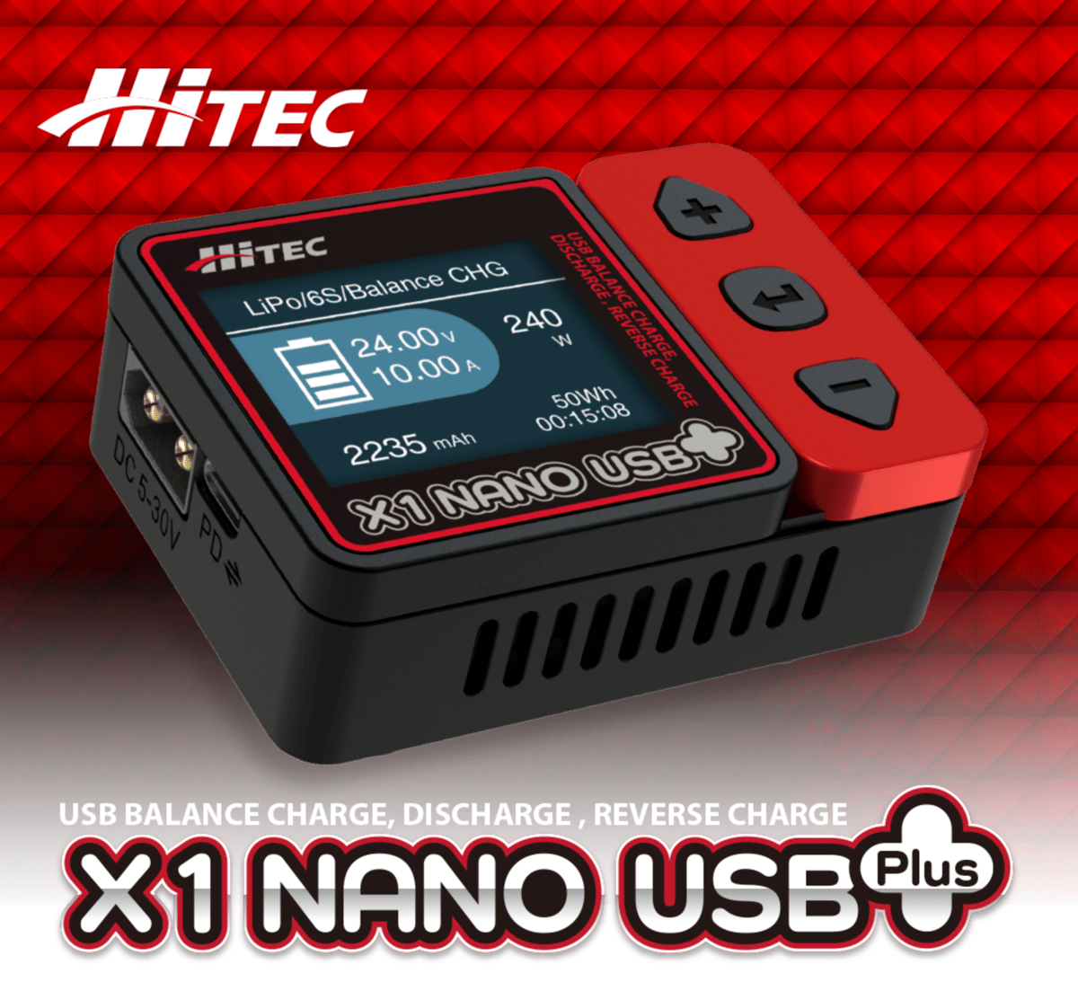 X1 NANO USB +（ Hitec Ver.）［ X1 ナノ USB プラス ］ 443