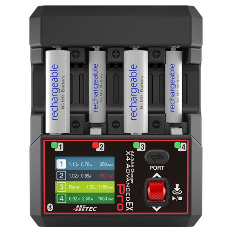 AA/AAA Charger X4 Advanced EX Pro [ AA/AAA チャージ AA/AAA Charger X4 Advanced EX Pro [ AA/AAA チャージ