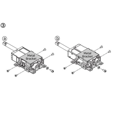 MIGHTY ZAP[マイティ ザップ] 　Metal Bracket (IR-MB02) [金属ブラケット (IR-MB02)]