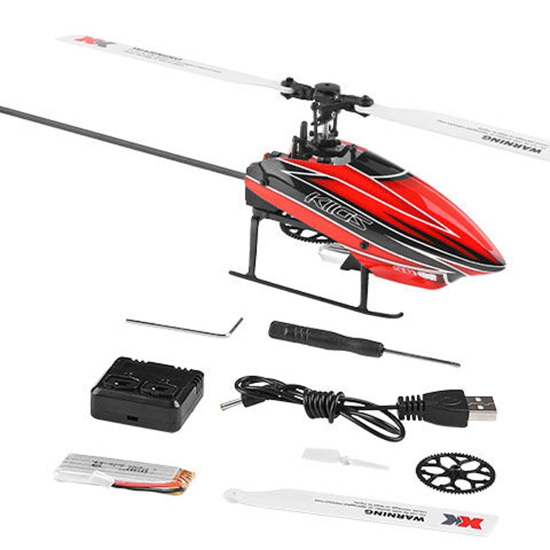 6CH ブラシレスモーター 3D6Gシステムヘリコプター［ K110S