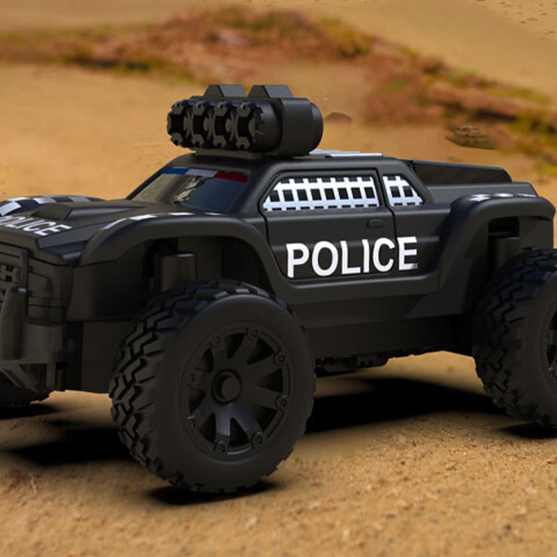 1/76 C82 Black Off-road Car［ 1/76スケール C82ブラック オ