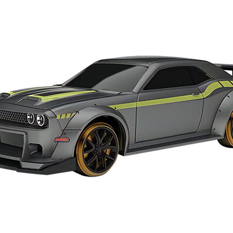 1/76 C65 Silver Gray Drift Car［ 1/76スケール C65シルバ