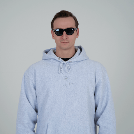 premium Pullover hoodie SAWA ver. ASH GRAY