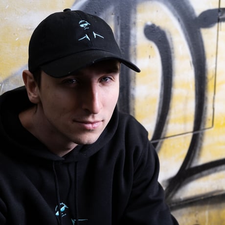 Cotton twill low cap SAWA ver. (BLACK)
