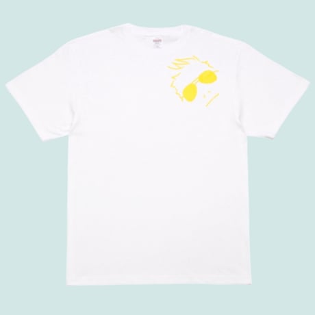 YAN Front Signature Tee - White