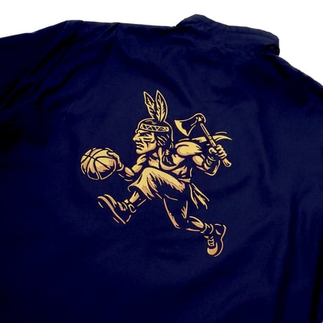 DESTAR × KUGAYAMA Heritage Logo Warm-up Jacket (Navy)