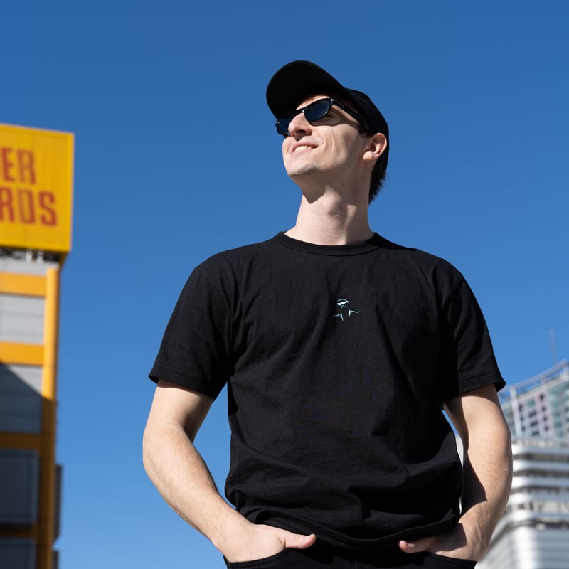 Sawa No。 Classic T-shirt SAWA ver. (BLACK) | destar.shop