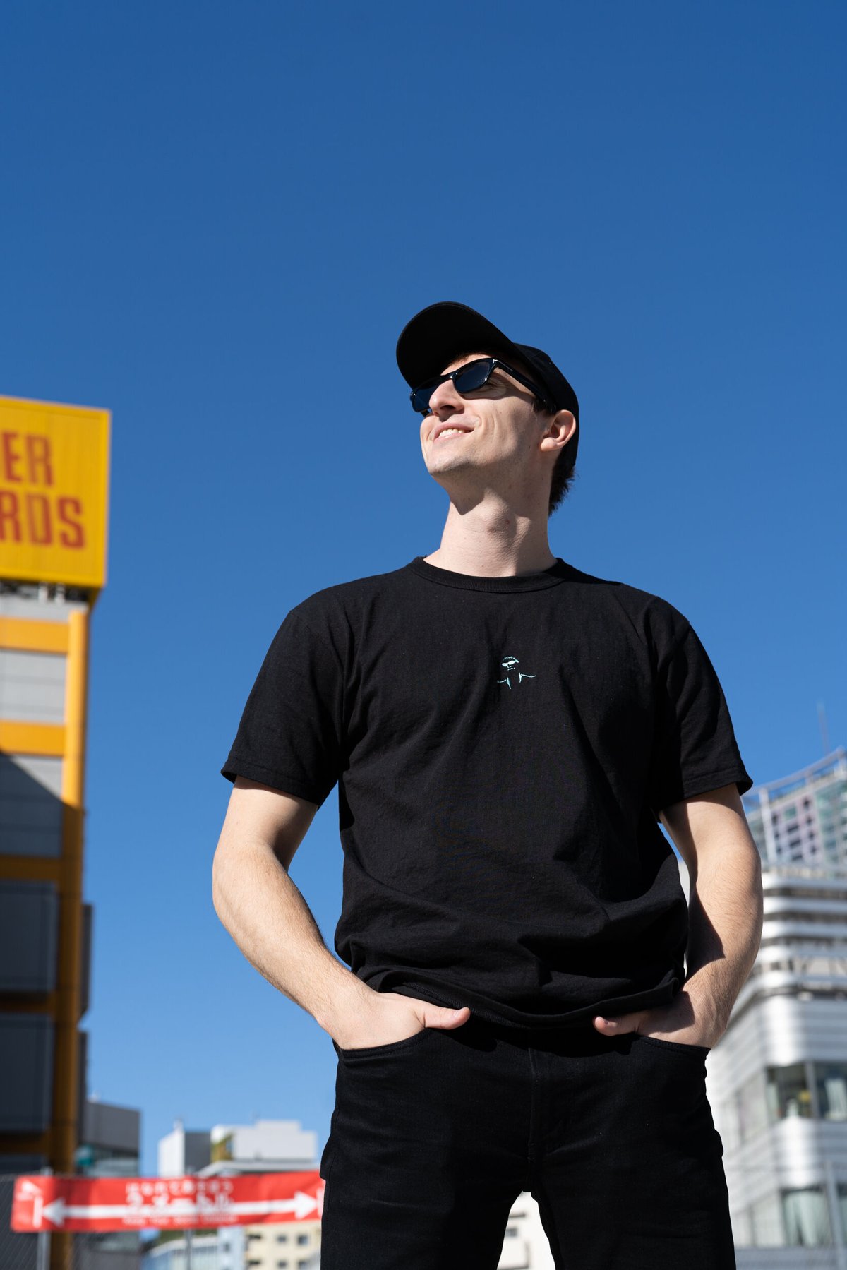 Classic T-shirt SAWA ver. (BLACK) | destar.shop