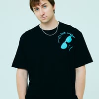 SAWA Front Signature Tee - Black