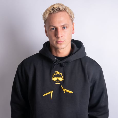 3D EMBROIDERY Classic Hoodie YAN ver. BLACK