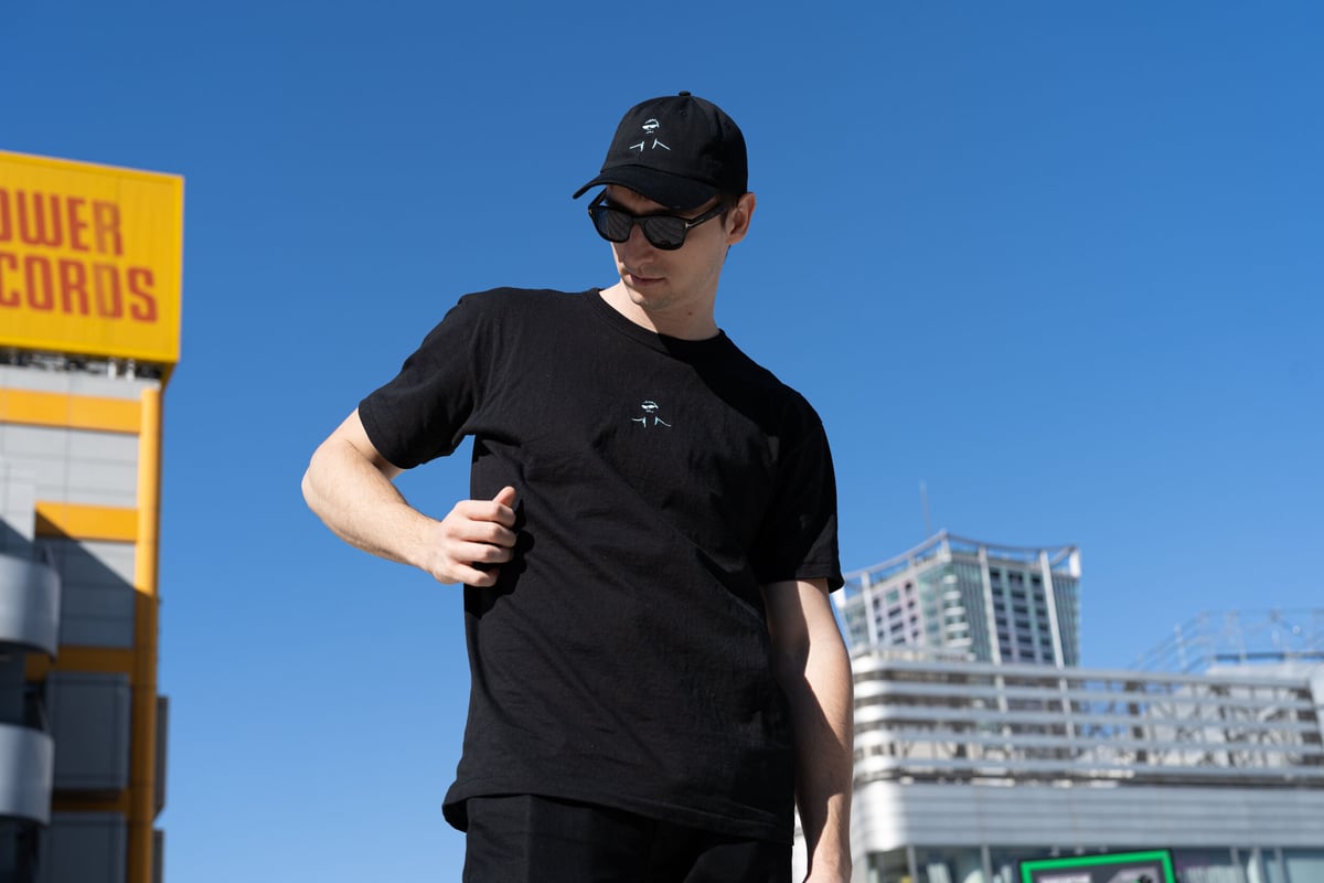 SAWAページ Classic T-shirt SAWA ver. (BLACK) | destar.shop