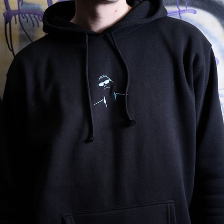 Classic Pullover hoodie SAWA ver. (BLACK)