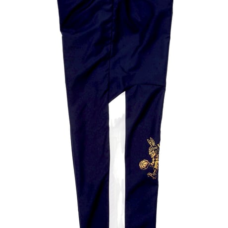 DESTAR × KUGAYAMA Heritage Logo Warm-up Pants (Navy)