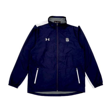 DESTAR × KUGAYAMA Heritage Logo Warm-up Jacket (Navy)