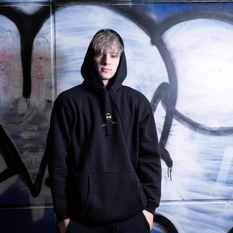 Classic Pullover hoodie YAN ver. (BLACK)