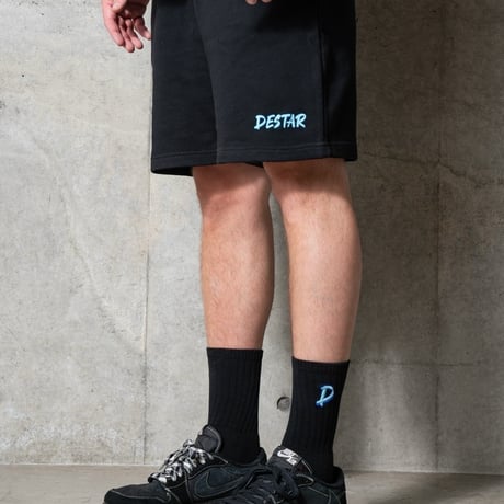 DESTAR PRINTED LOGO Shorts (BLACK)