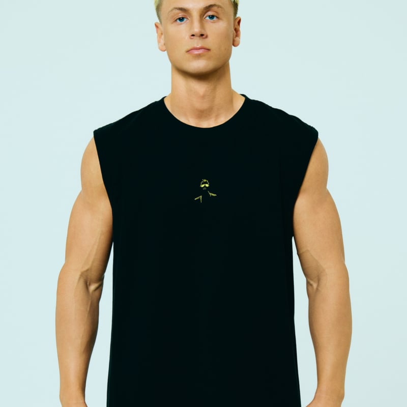 YAN Classic Tank Top – Black | destar.shop