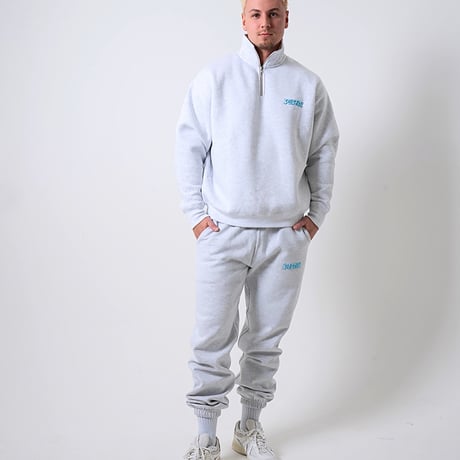 DESTAR 3D EMBROIDERY LOGO Sweatpants ASH GRAY