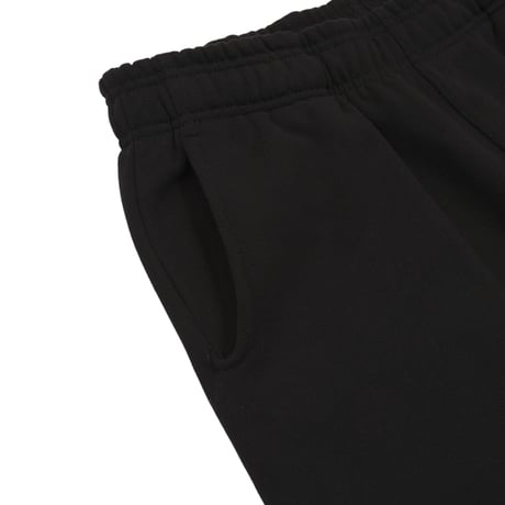 DESTAR 3D EMBROIDERY LOGO Sweatpants BLACK – RED STITCH LIMITED