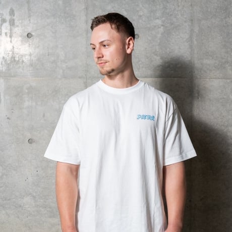 DESTAR PRINTED LOGO High Quality T-shirt (WHITE)
