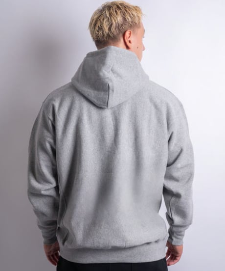3D EMBROIDERY Premium Hoodie YAN ver. MIX GRAY