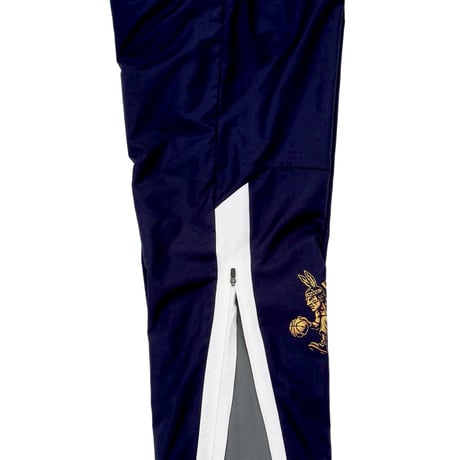 DESTAR × KUGAYAMA Heritage Logo Warm-up Pants (Navy)
