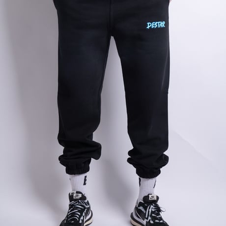 DESTAR 3D EMBROIDERY LOGO Sweatpants BLACK